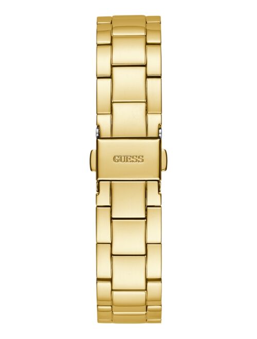 GUESS Women's Gold-Tone Stainless Steel Bracelet Watch 36mm