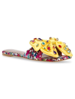 Women's Daisy-R Bow Slide Flat Sandals