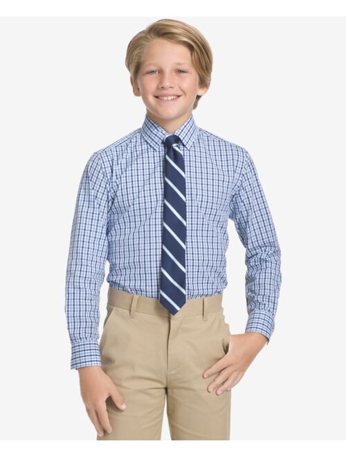 Tommy Hilfiger Repp Stripe Tie, Big Boys