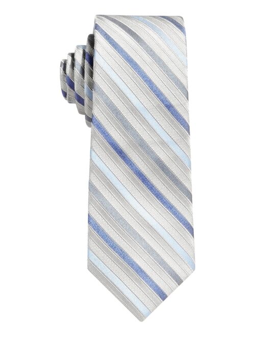 Calvin Klein Big Boys Gemstone Striped Necktie