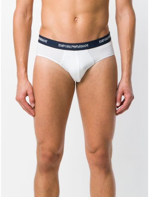 Emporio Armani logo band briefs