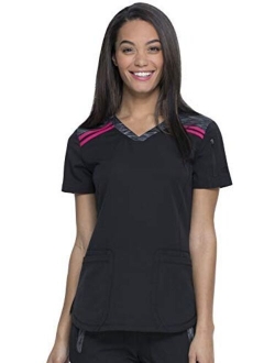 Dynamix Women Scrubs Top V-Neck DK740