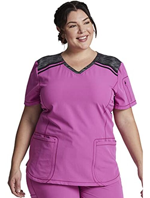 Dickies Dynamix Women Scrubs Top V-Neck DK740