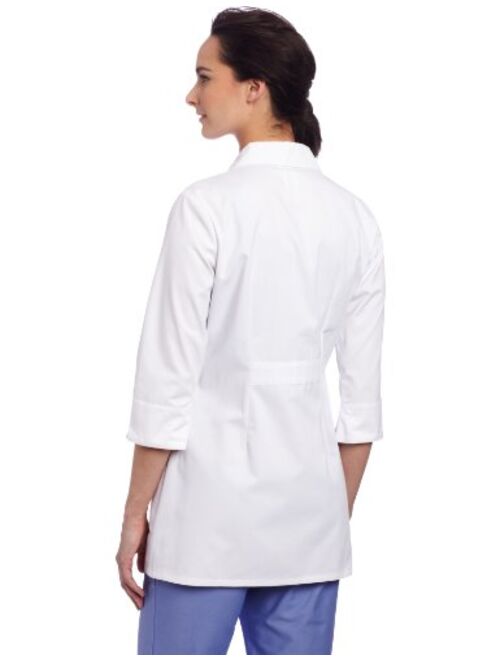 Dickies Scrubs Women's Junior Fit 3/4 Sleeve Lab Coat