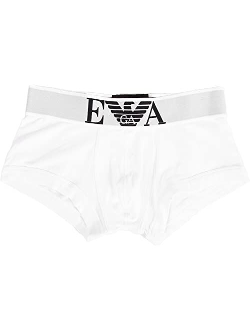 Emporio Armani Stretch Cotton Wide Waistband Trunk