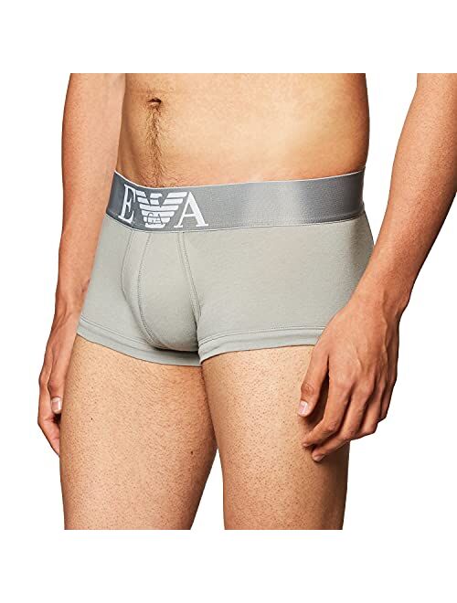 Emporio Armani Stretch Cotton Wide Waistband Trunk