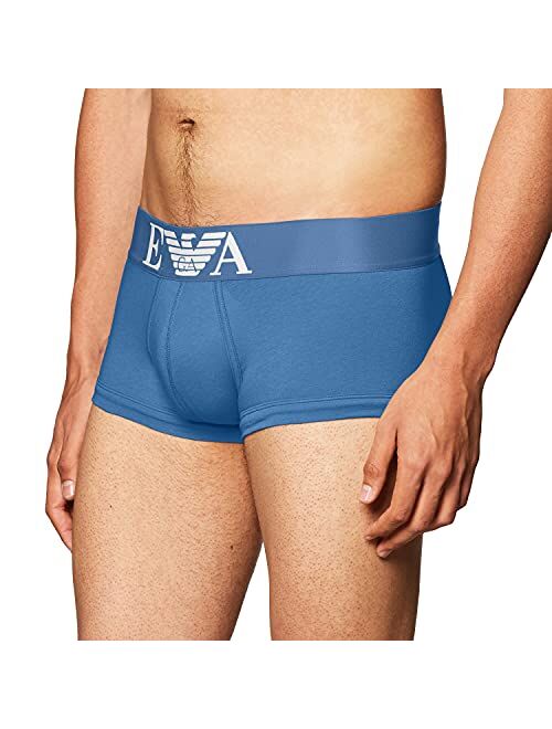 Emporio Armani Stretch Cotton Wide Waistband Trunk