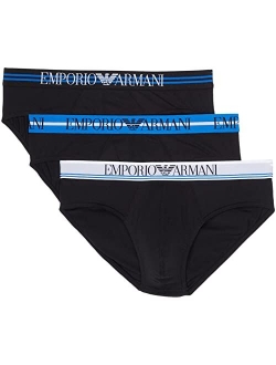 Mixed Waistband 3-Pack Brief