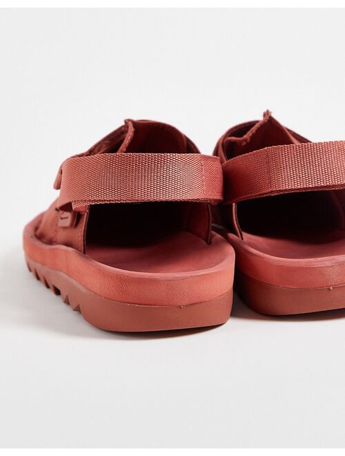 Reebok Beatnik sandals in terracotta orange