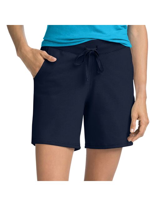 Women's Hanes® Jersey Drawstring Shorts