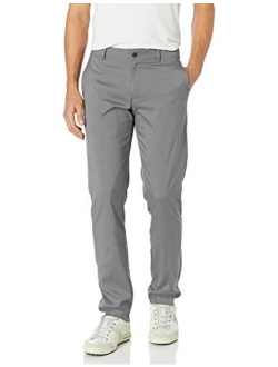 PGA TOUR Men's Flat Front Active Waistband Golf Pant