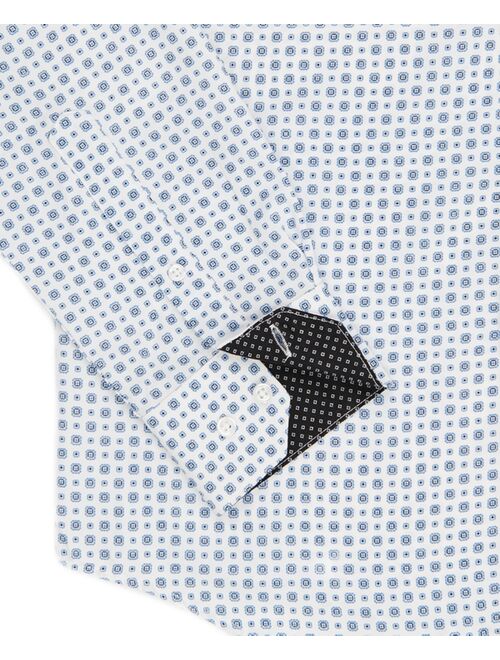 Society of Threads Men's Slim-Fit Non-Iron Performance Dress Shirt