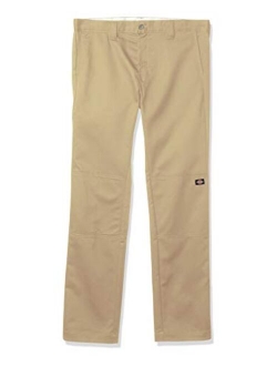 Boys Skinny Straight Double Knee Pant