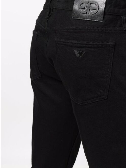 Emporio Armani dark-wash straight-leg jeans