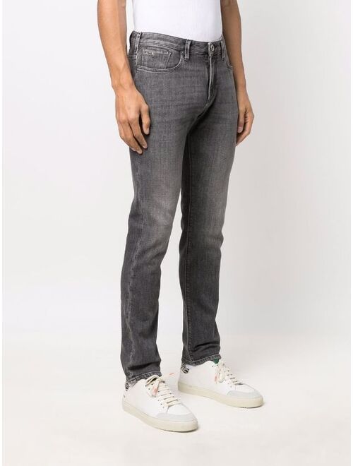 Emporio Armani straight-leg mid-rise jeans