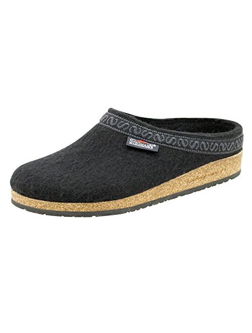 Stegmann Men's Wool Felt Clog with Cork Sole