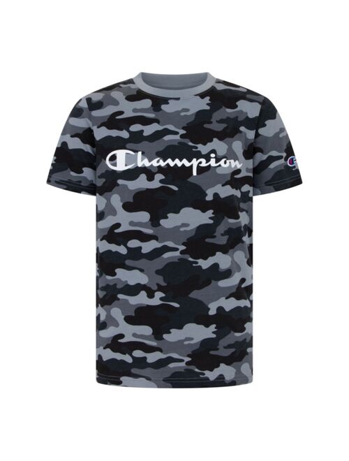 Champion Big Boys All Over Print Signature T-Shirt