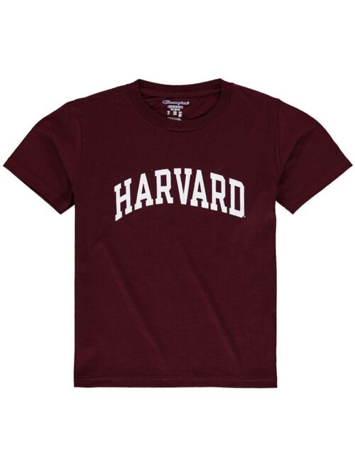 Champion Youth Crimson Harvard Crimson Basic Arch T-shirt