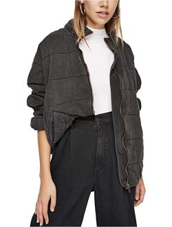 Dolman Quilted Knit Jacket