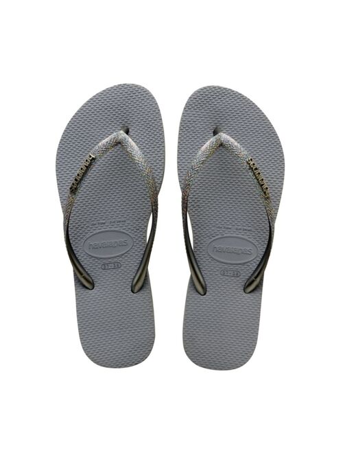 Havaianas Kids Slim Glitter Flip Flop Sandal