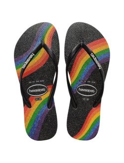 Women's Slim Pride Flip Flops