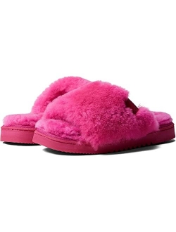 Women's Fireside Cairns Shearling Easy on/Off Slide Sandal Slipper