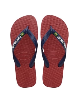 Brazil Logo Flip Flops