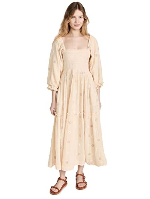 Free People Women's Dahlia Embroidered Dress