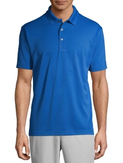 Men & Big Men's Performance Solid Short Sleeve Polo Shirt, up to 5XL