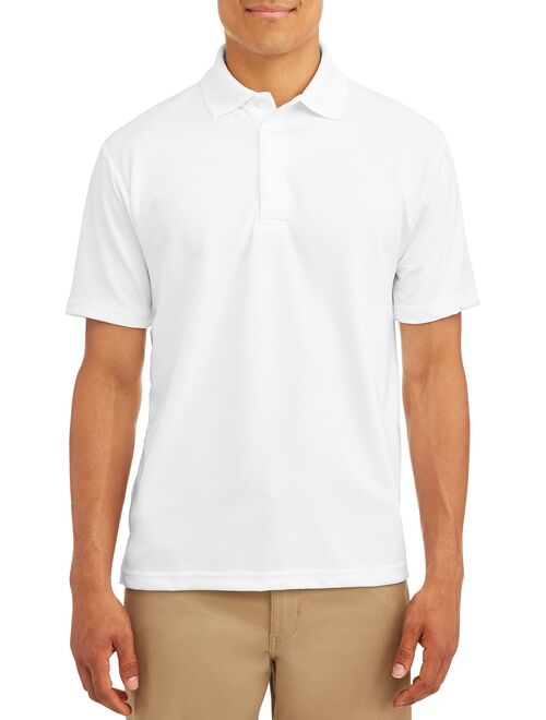 Ben Hogan Men & Big Men's Performance Solid Short Sleeve Polo Shirt, up to 5XL