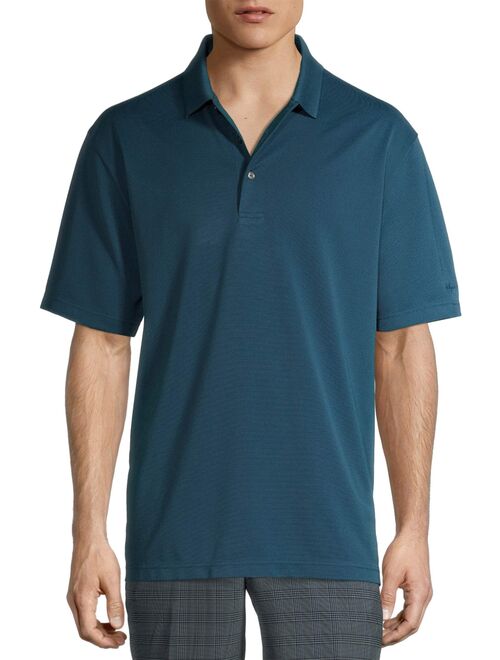 Ben Hogan Men & Big Men's Performance Solid Short Sleeve Polo Shirt, up to 5XL