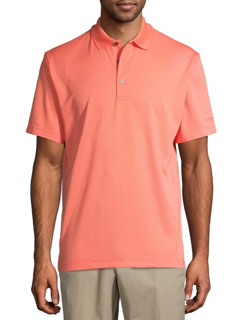 Ben Hogan Men & Big Men's Performance Solid Short Sleeve Polo Shirt, up to 5XL