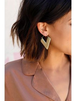 Melodious Moves Gold Earrings