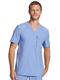 Retro Men Scrubs Top V-Neck DK930