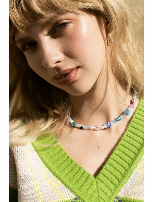 Urban Outfitters Chill Out Beaded Necklace