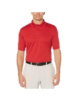 Men's and Big Men's Ventilated Performance Polo Shirt, Up to Sizes 5XL