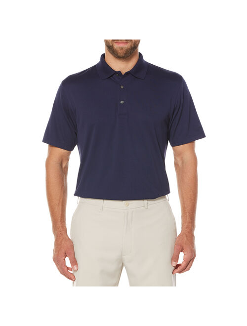 Ben Hogan Men's and Big Men's Ventilated Performance Polo Shirt, Up to Sizes 5XL