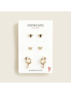 Girls' spring-forward earrings pack