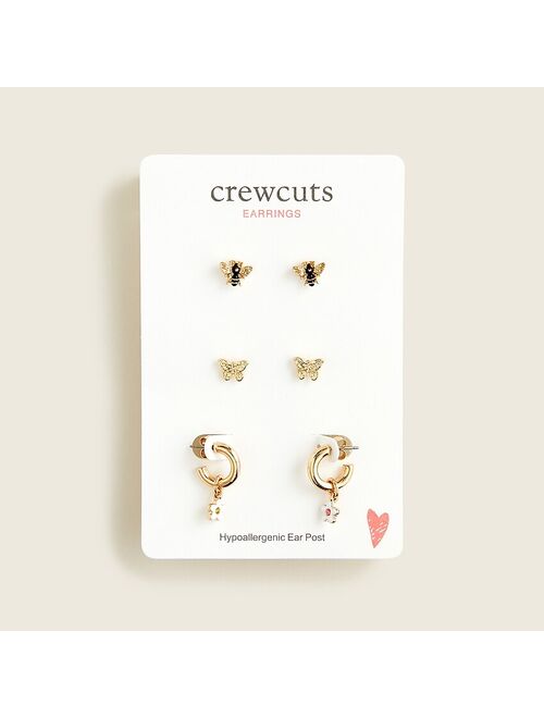 J.Crew Girls' spring-forward earrings pack