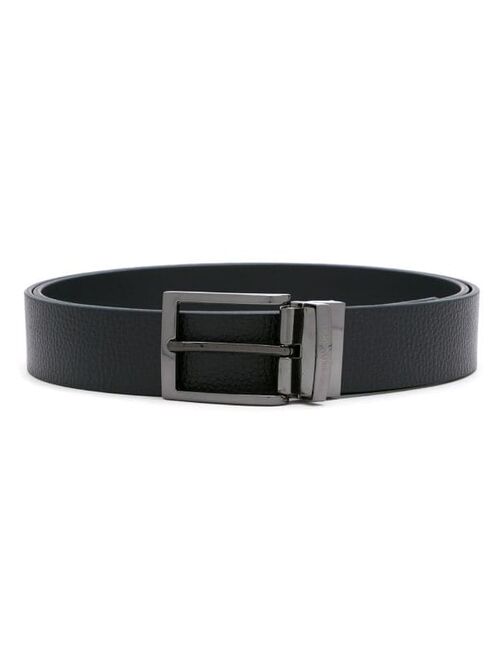 Emporio Armani polished buckle belt