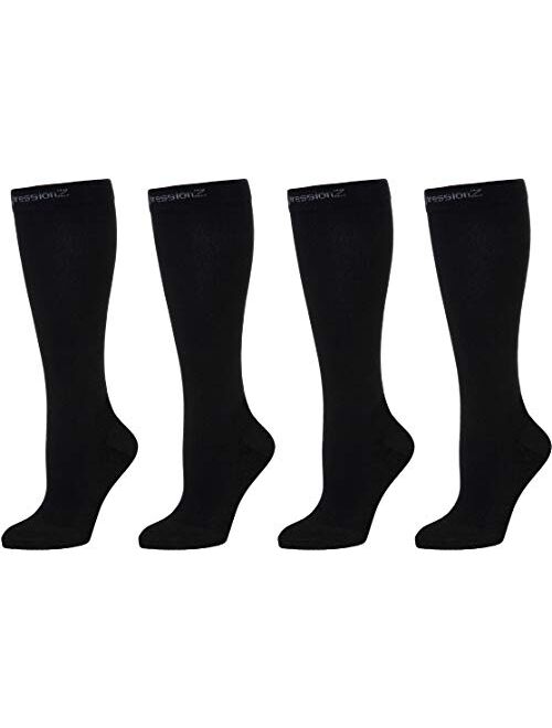 CompressionZ Compression Socks For Men & Women 30-40 mmHG Tight Stockings