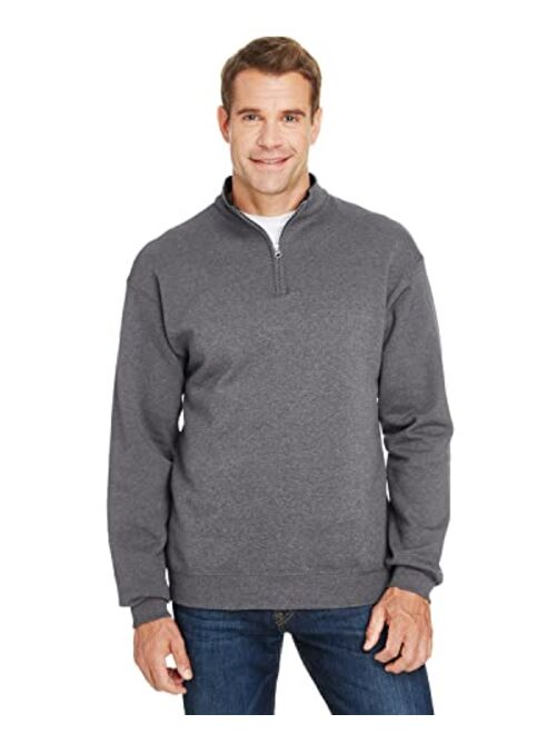 Fruit of the Loom SF95R Sofspun Quarter-Zip Sweatshirt