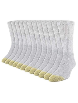 Men's 656s Cotton Crew Athletic Socks, Multipairs