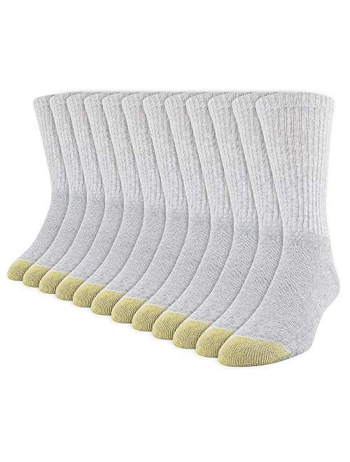 Gold Toe Men's 656s Cotton Crew Athletic Socks, Multipairs