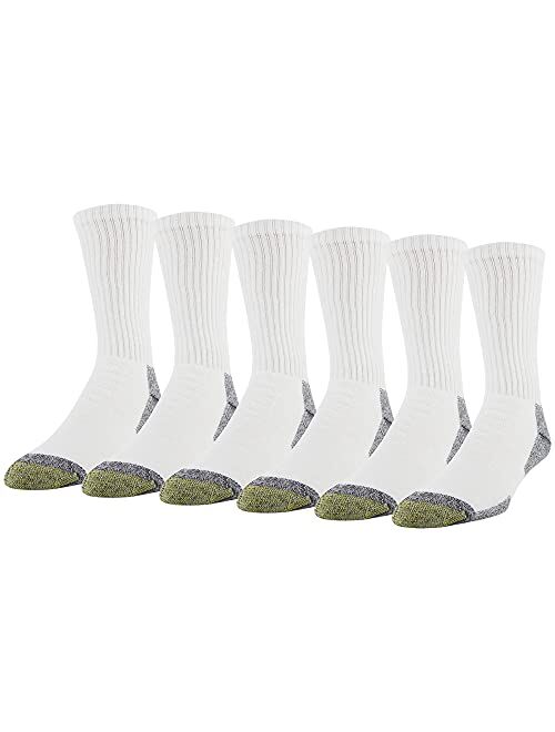 Gold Toe Men's 656s Cotton Crew Athletic Socks, Multipairs