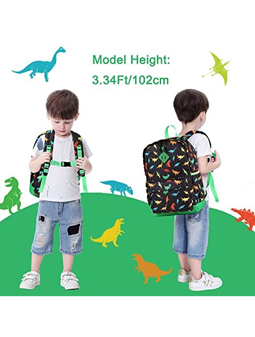 Toddler Backpacks Kids,VASCHY Lightweight Water Resistant Preschool Backpack for Children Boys and Girls w Chest Strap