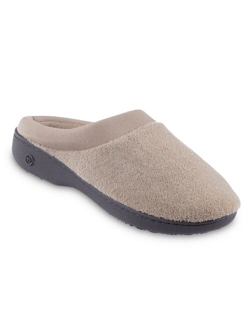 Women's isotoner Microterry Hoodback Clog Slippers