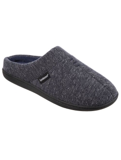 Preston Heather Knit Hoodback Slippers