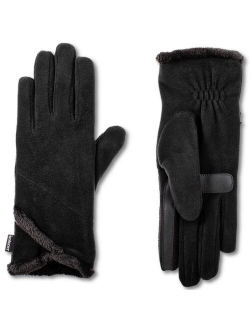 SmartDRI Lined Stretch Fleece Gloves with Overlap Wrist