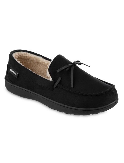 Men's isotoner Recycled Moccasin Slippers with Memory Foam